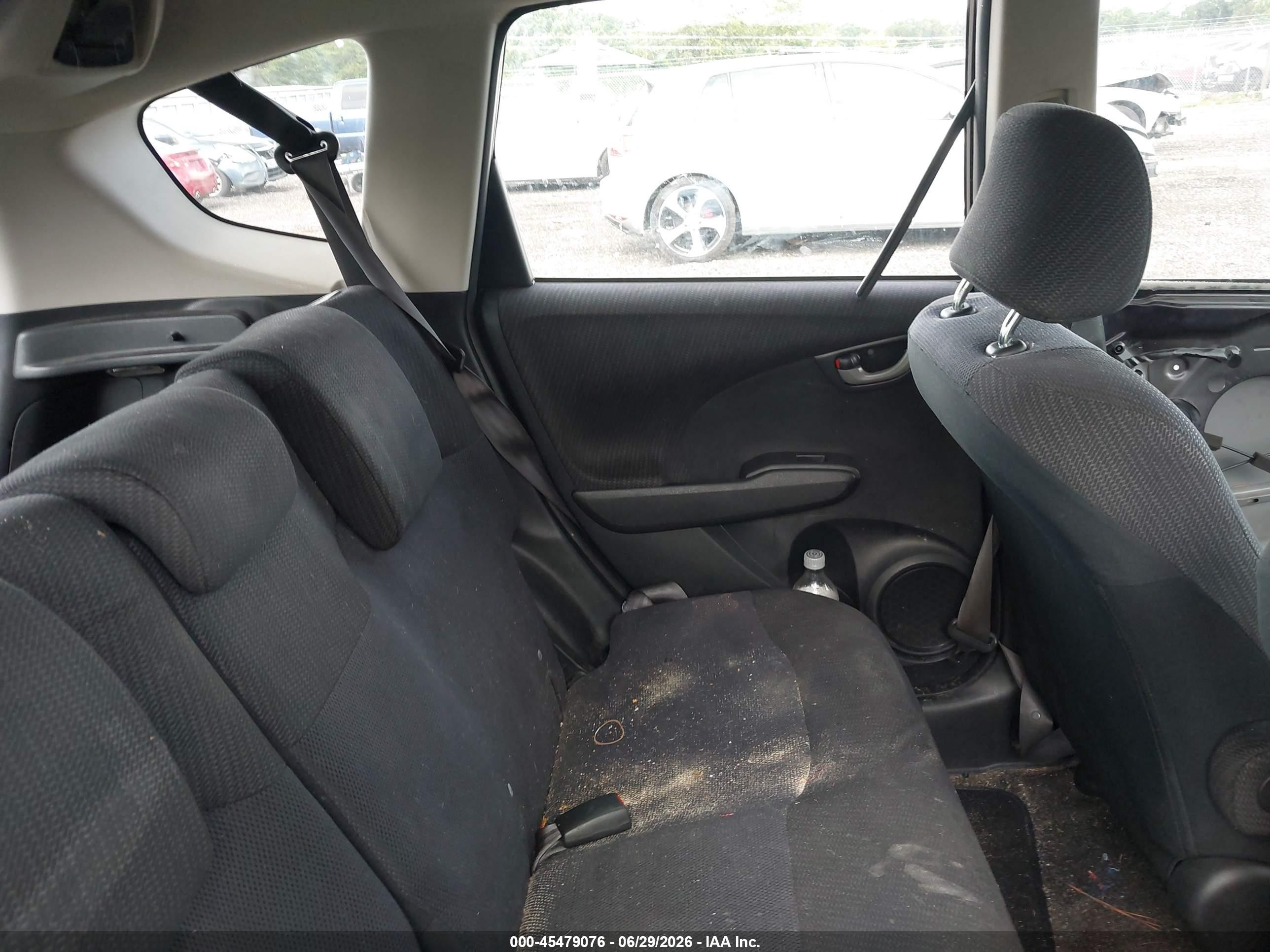 2013 Honda Fit Sport Черный vin: JHMGE8H5XDC066279