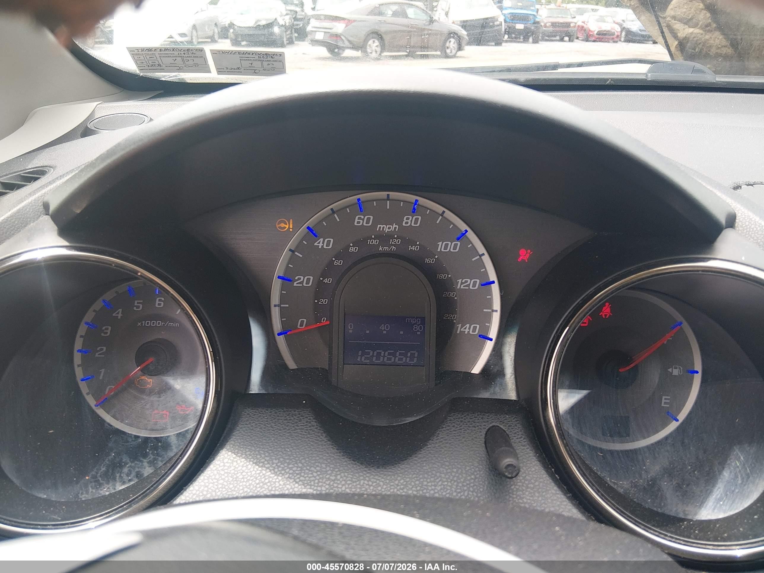 2013 Honda Fit Sport Белый vin: JHMGE8H5XDC080439