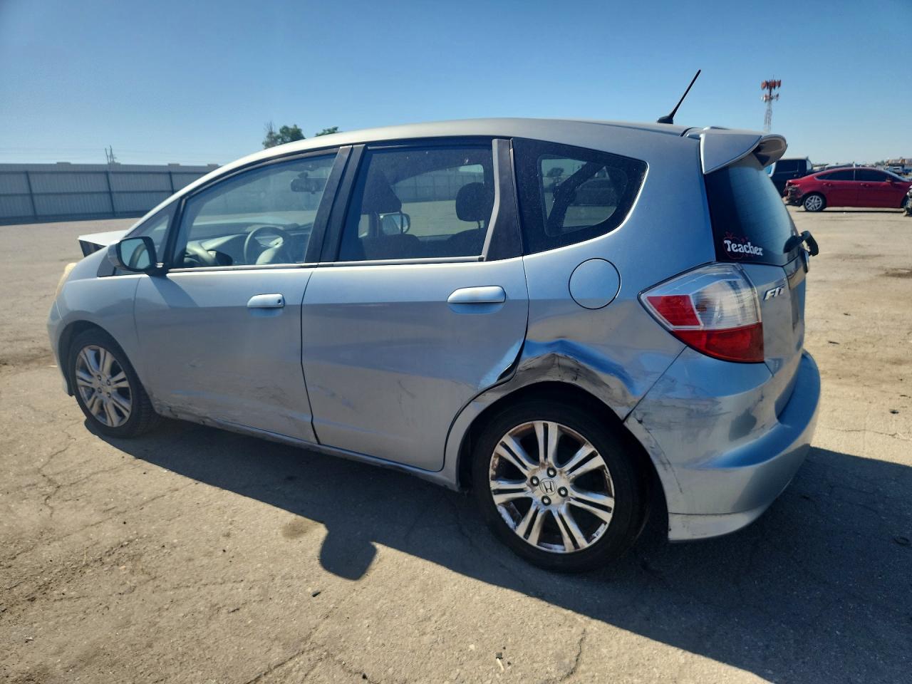 2011 Honda Fit Sport Silver vin: JHMGE8H60BC018800