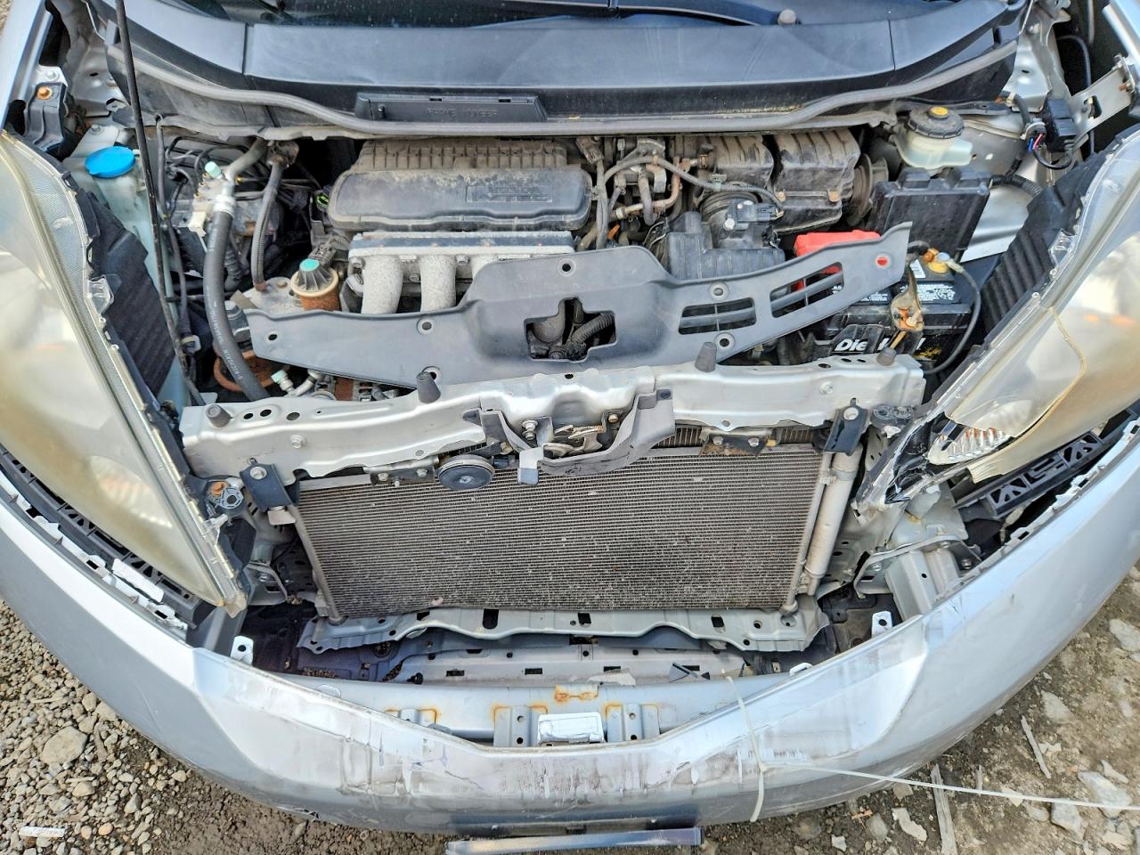 2012 Honda Fit Sport Silver vin: JHMGE8H60CC029927