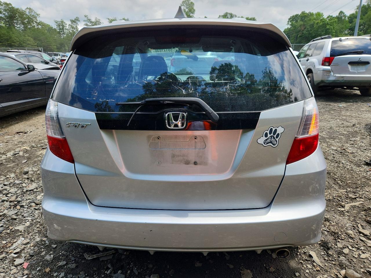 2012 Honda Fit Sport Silver vin: JHMGE8H60CC029927