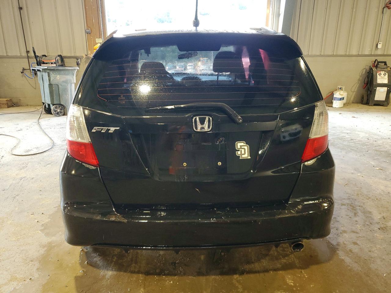 2010 Honda Fit Sport Black vin: JHMGE8H61AC029450