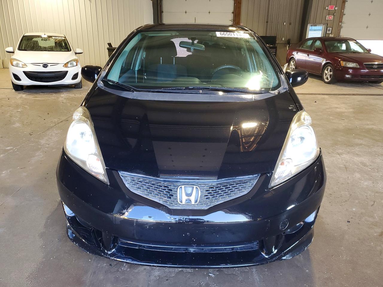 2010 Honda Fit Sport Black vin: JHMGE8H61AC029450