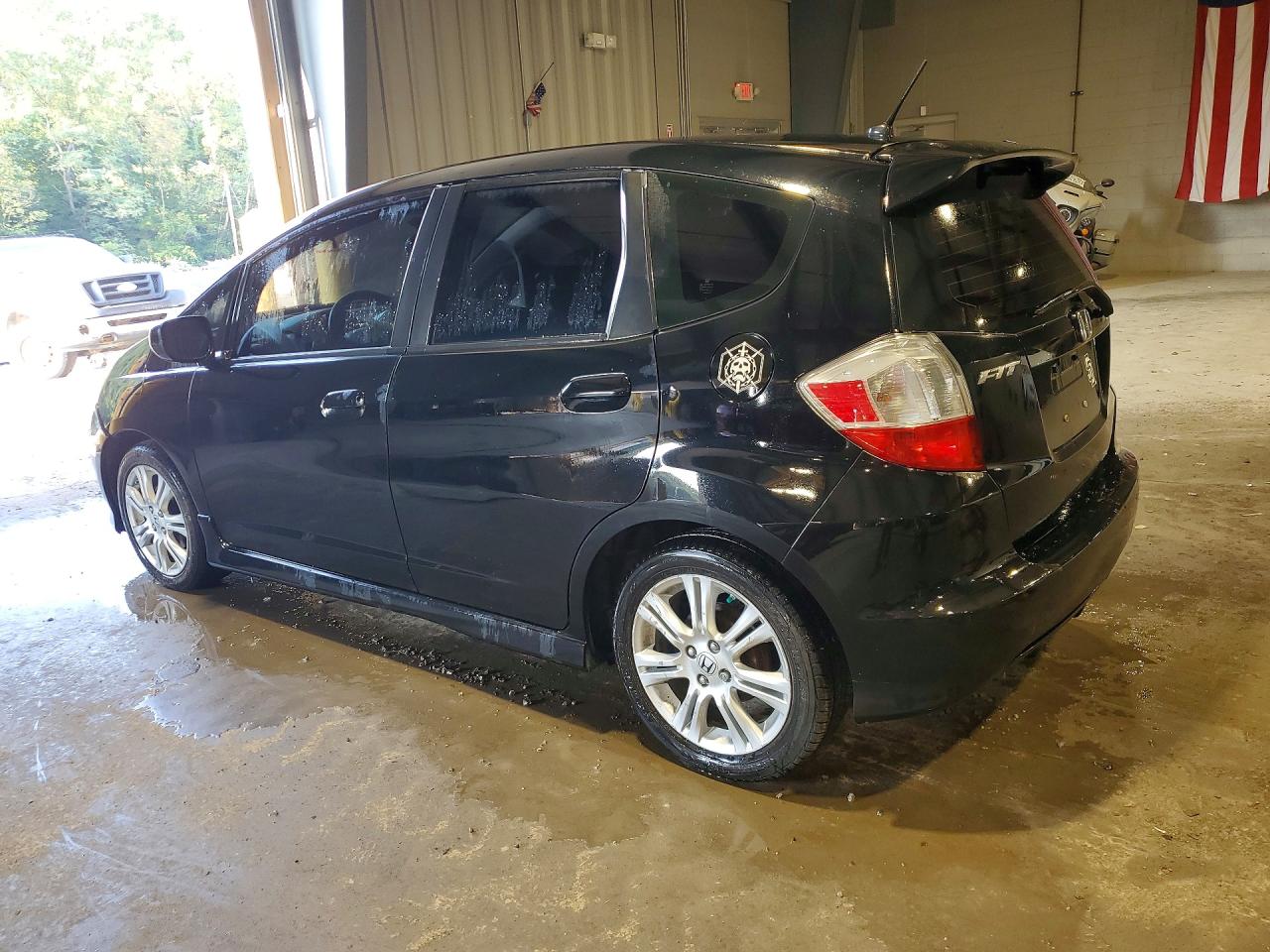 2010 Honda Fit Sport Black vin: JHMGE8H61AC029450