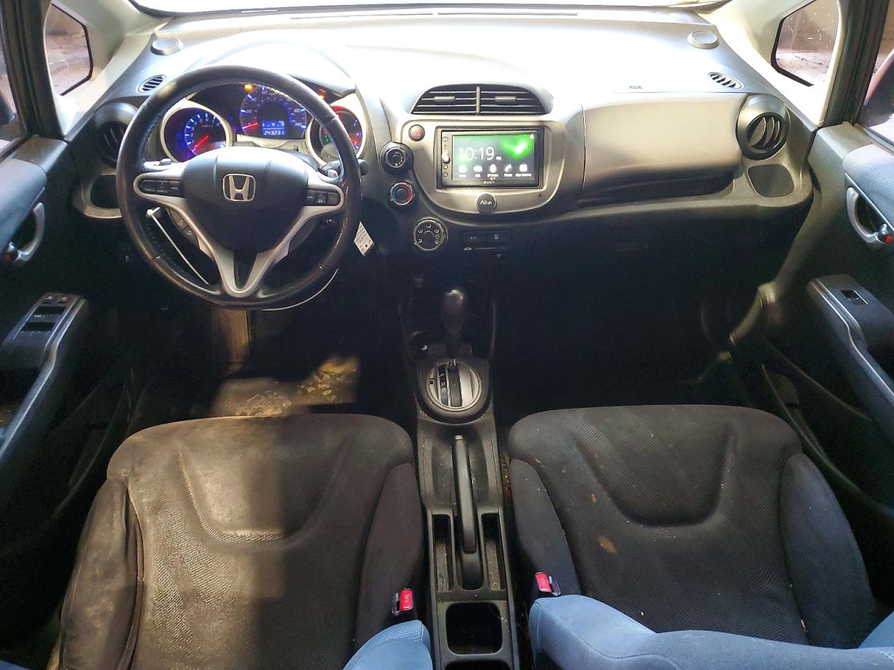 2010 Honda Fit Sport Black vin: JHMGE8H61AC029450