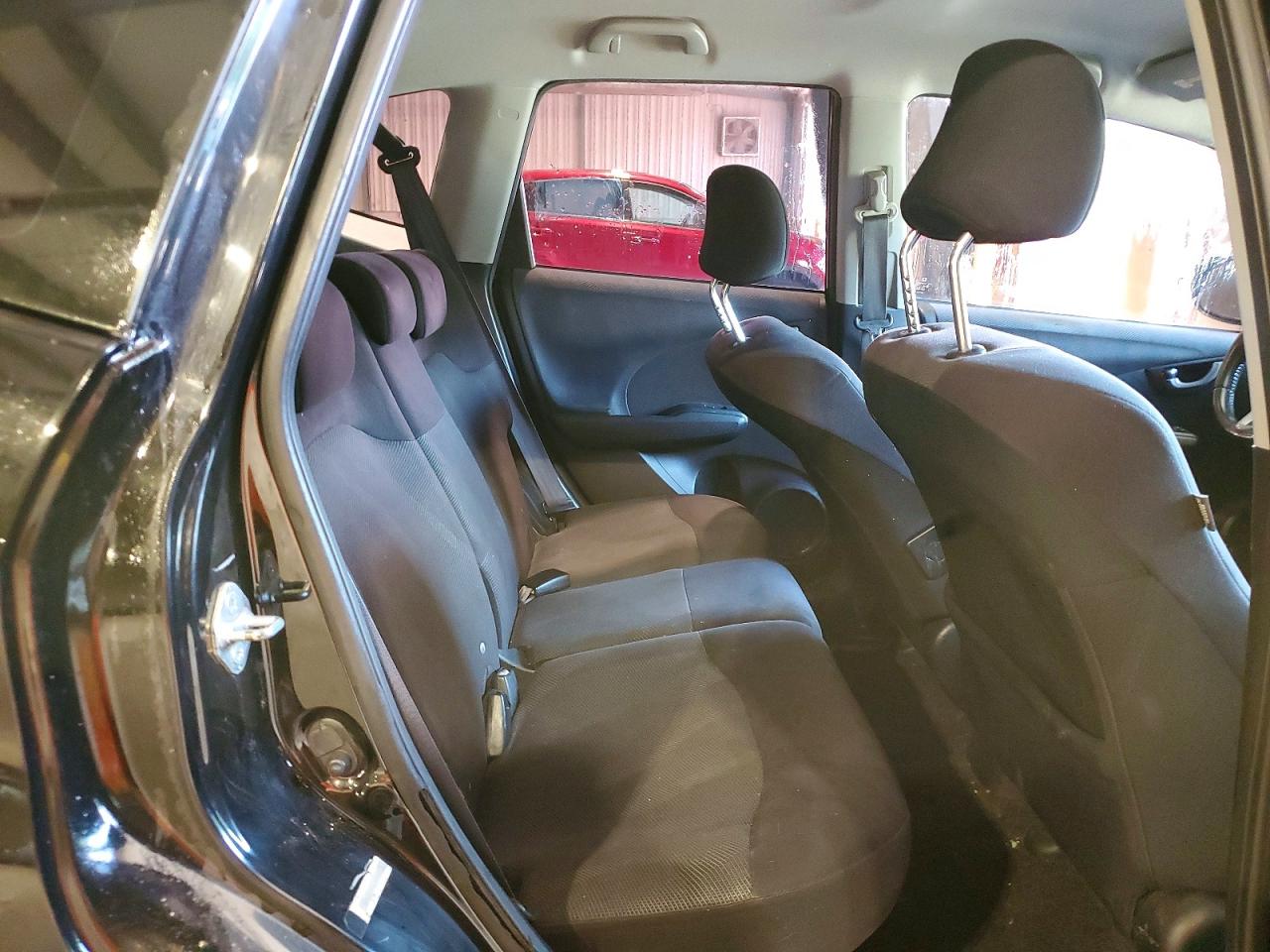2010 Honda Fit Sport Black vin: JHMGE8H61AC029450