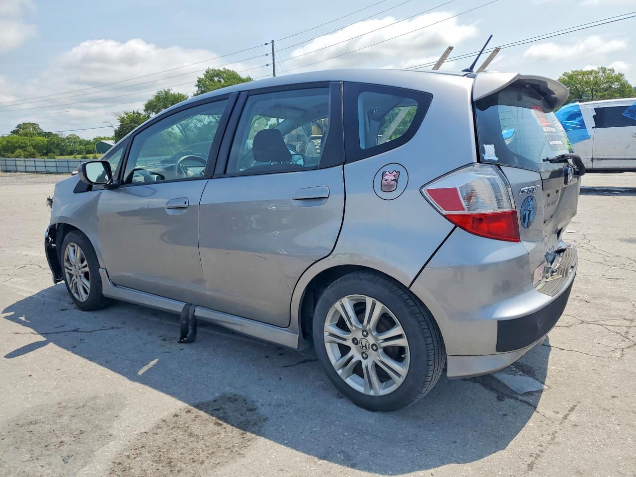 2010 Honda Fit Sport Gray vin: JHMGE8H61AC036561