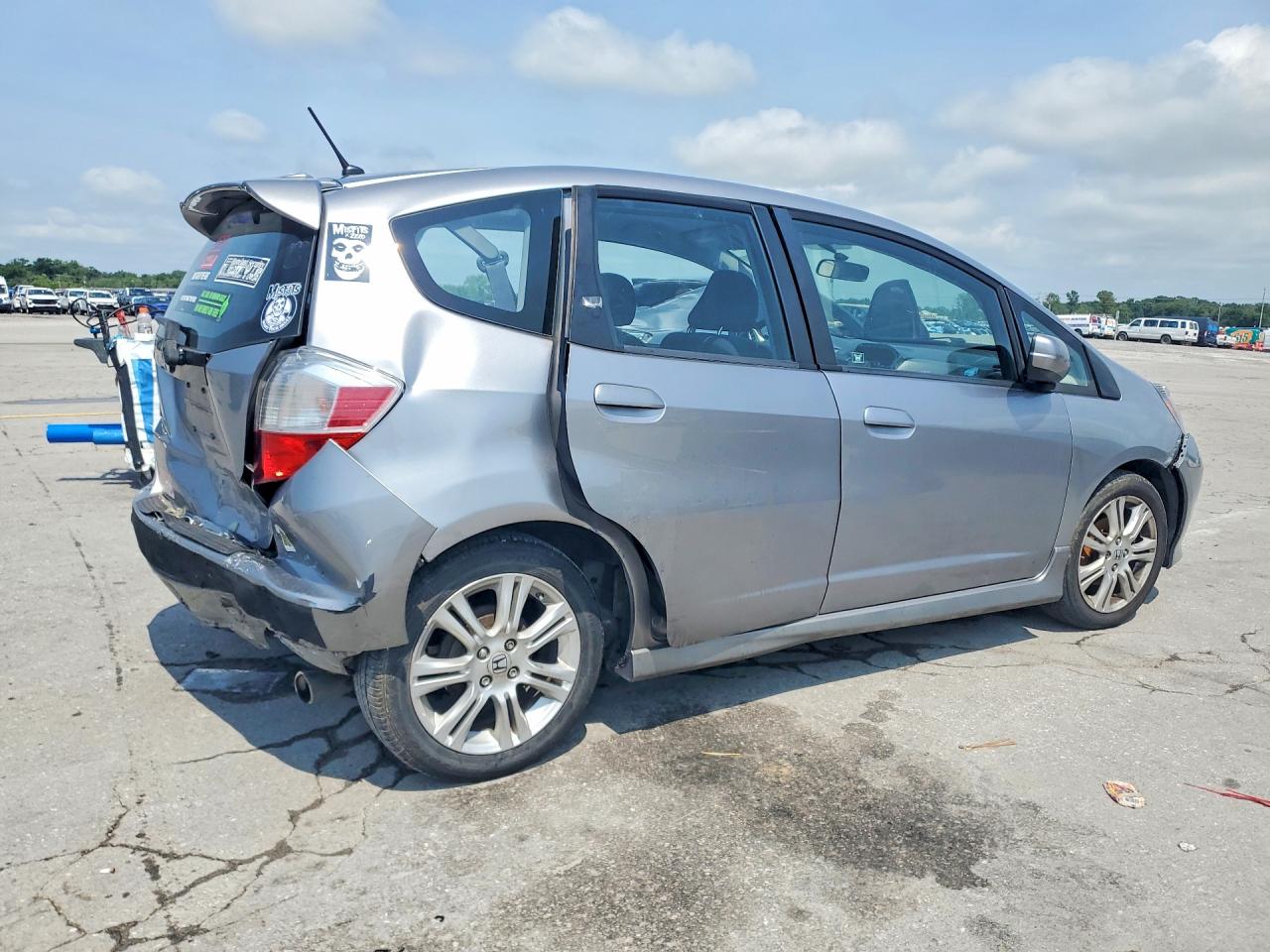 2010 Honda Fit Sport Gray vin: JHMGE8H61AC036561