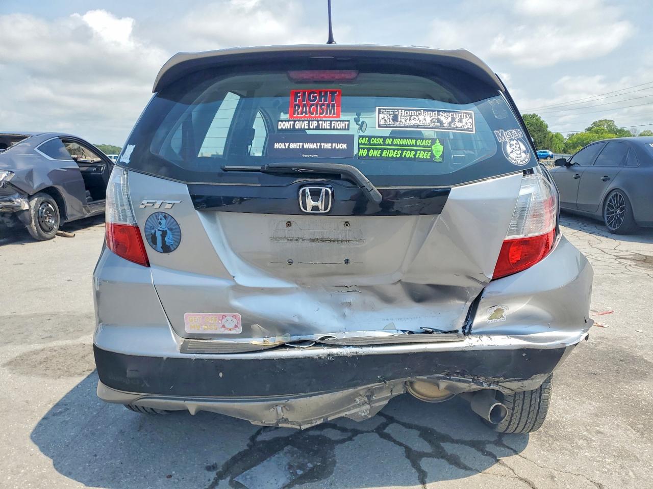 2010 Honda Fit Sport Gray vin: JHMGE8H61AC036561