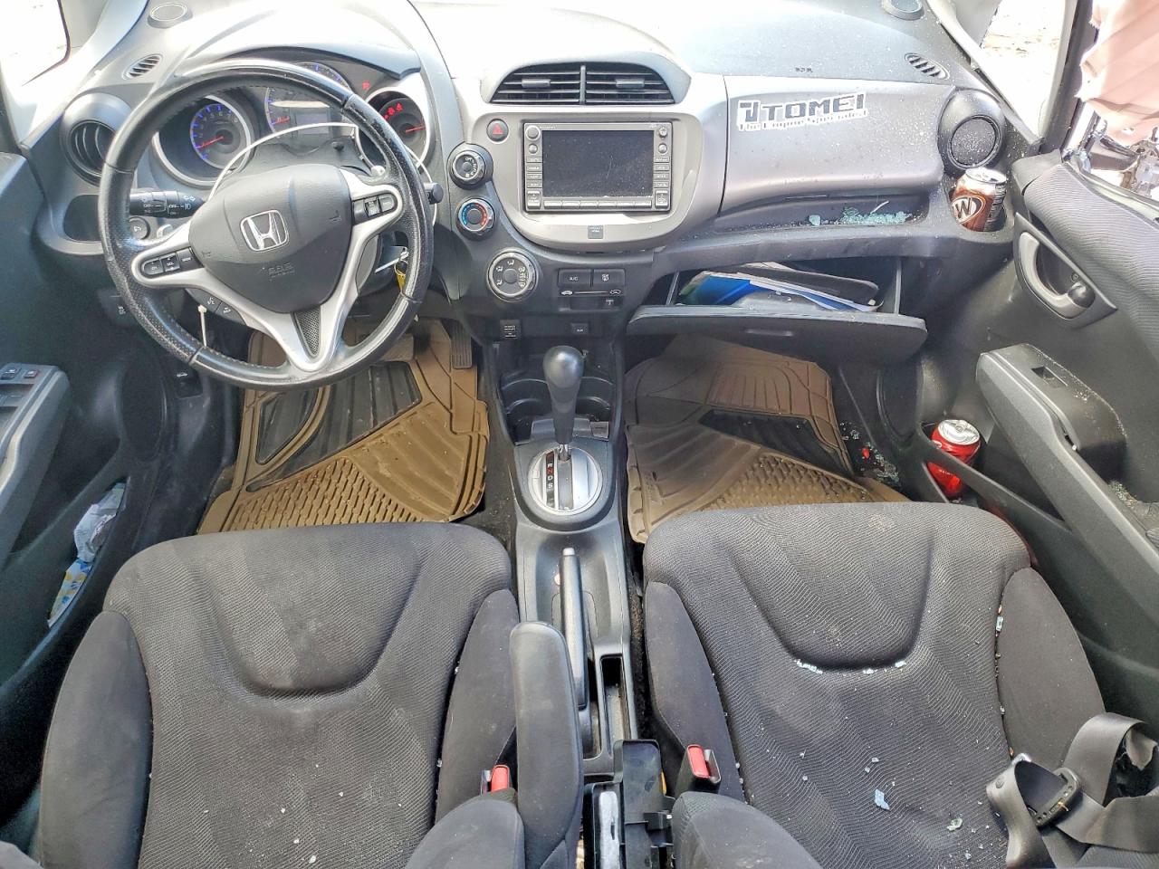 2010 Honda Fit Sport Белый vin: JHMGE8H61AS006952