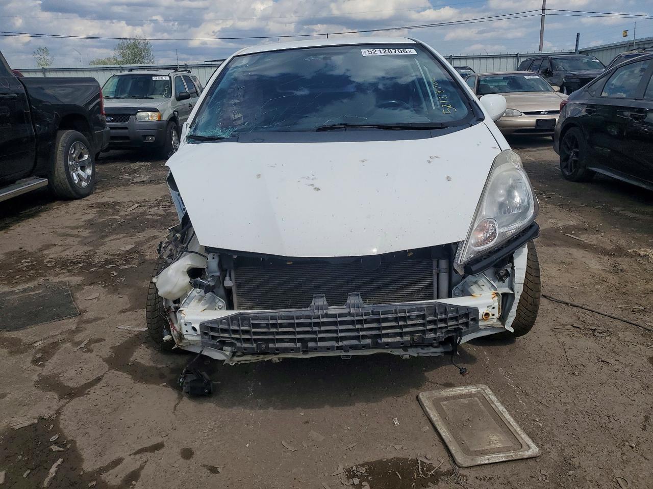 2010 Honda Fit Sport Белый vin: JHMGE8H61AS006952