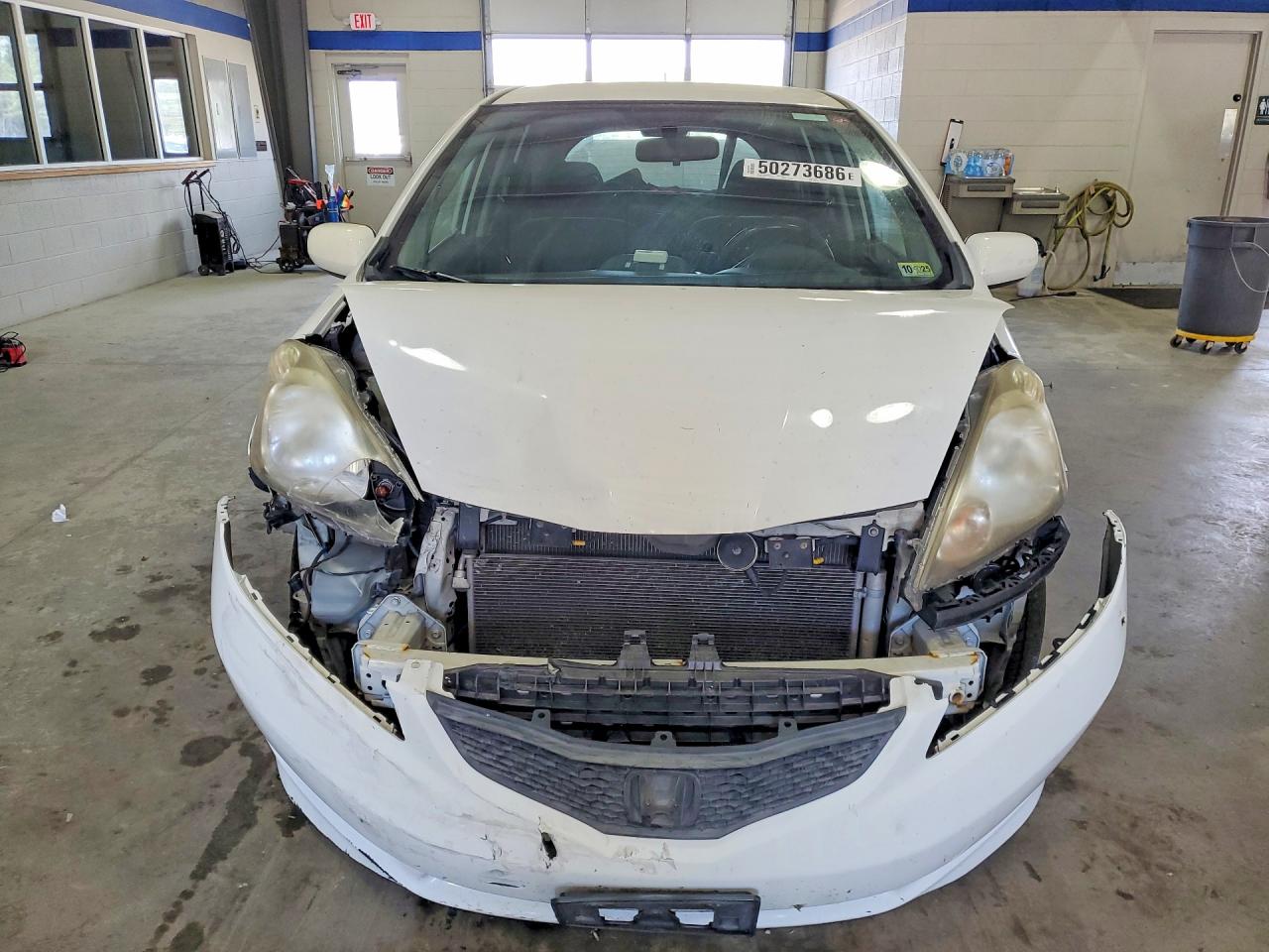 2011 Honda Fit Sport White vin: JHMGE8H61BS009335