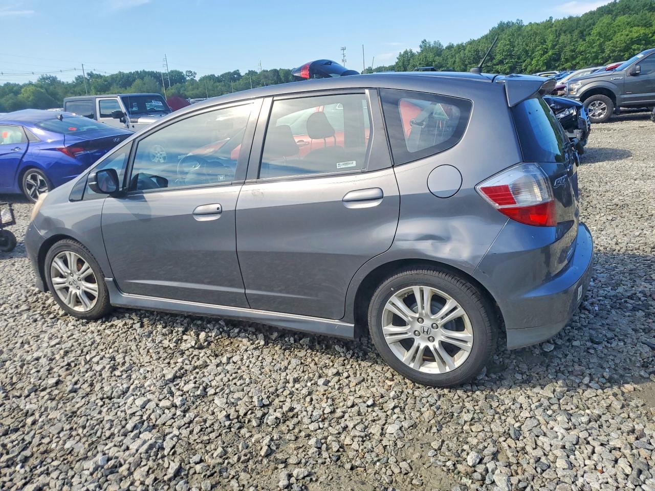 2011 Honda Fit Sport Gray vin: JHMGE8H62BC027238