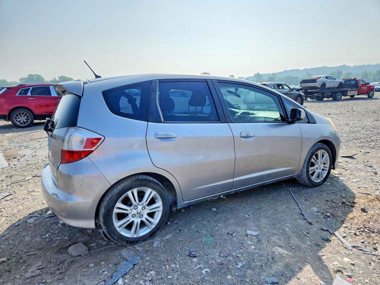 2010 Honda Fit Sport Silver vin: JHMGE8H63AS021923