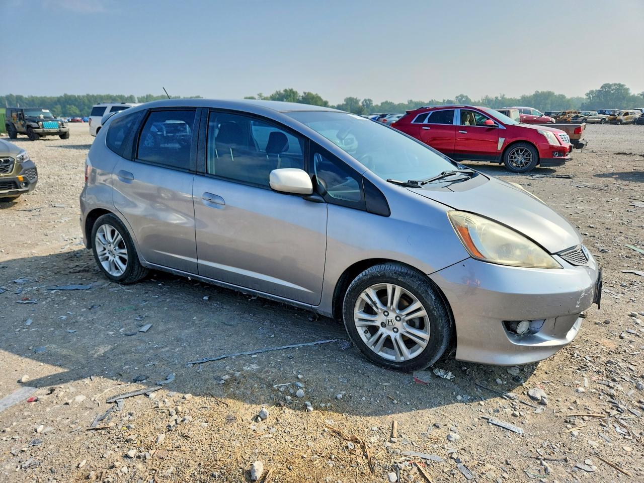 2010 Honda Fit Sport Silver vin: JHMGE8H63AS021923