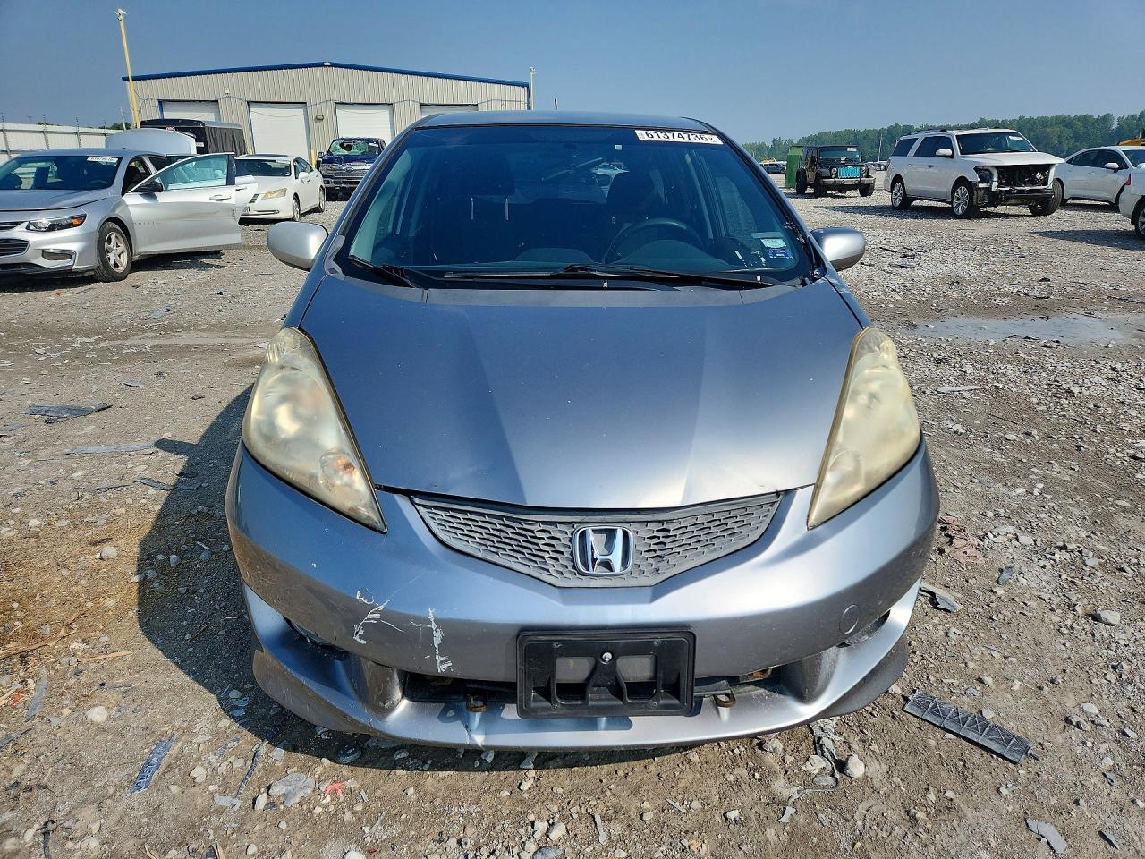 2010 Honda Fit Sport Silver vin: JHMGE8H63AS021923