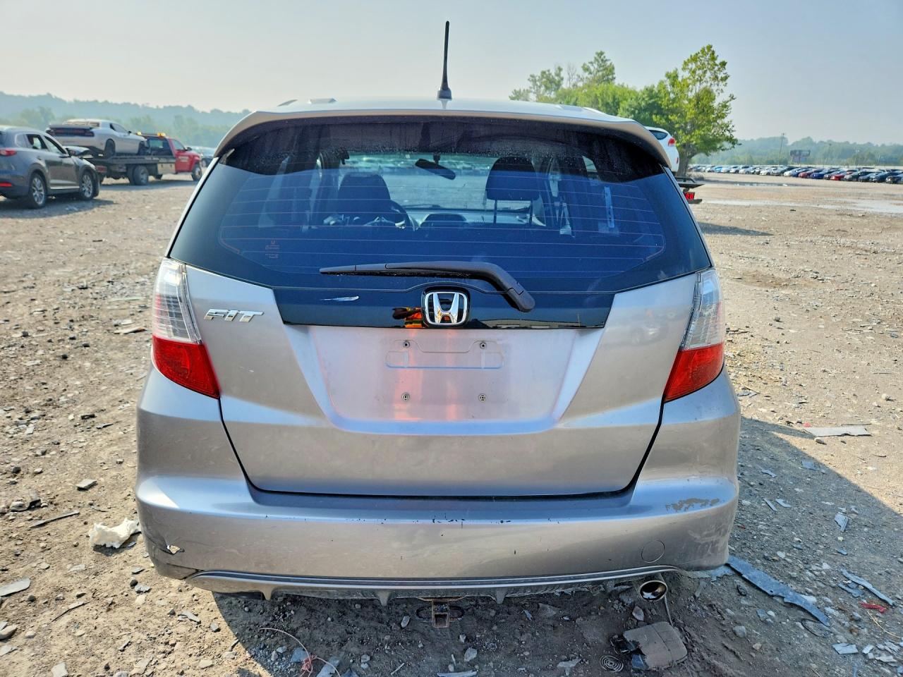 2010 Honda Fit Sport Silver vin: JHMGE8H63AS021923