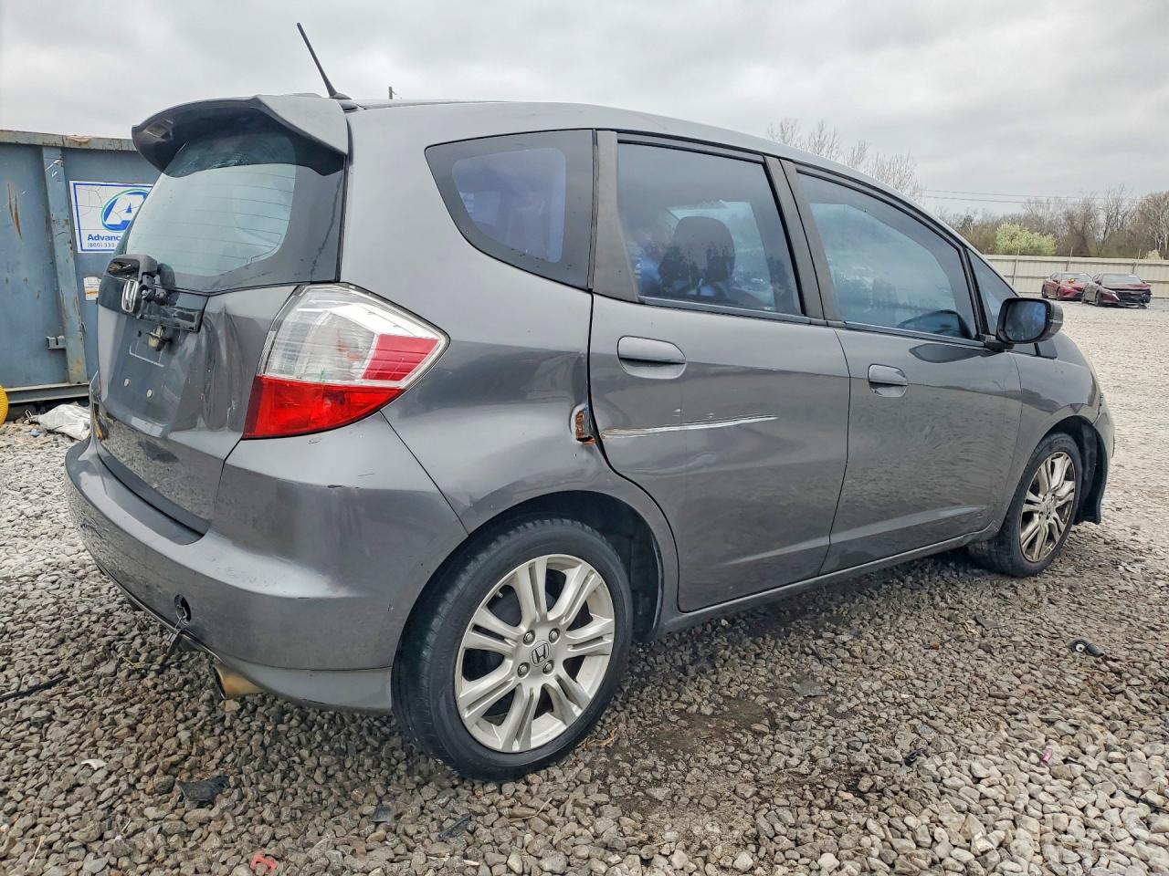2011 Honda Fit Sport Gray vin: JHMGE8H63BS007764