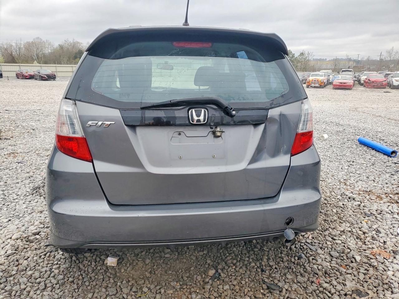 2011 Honda Fit Sport Gray vin: JHMGE8H63BS007764