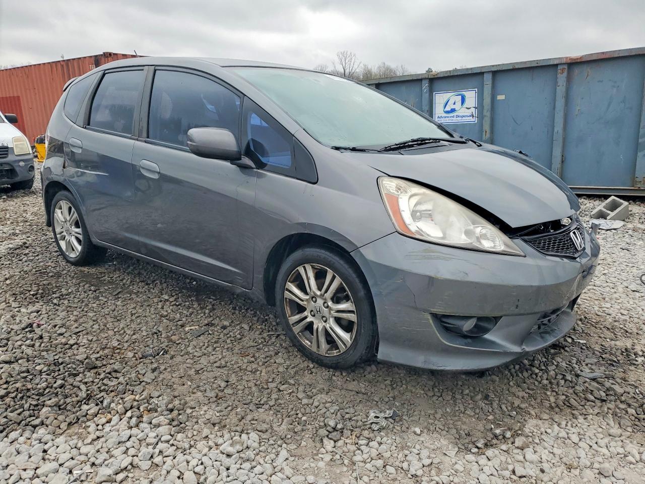 2011 Honda Fit Sport Gray vin: JHMGE8H63BS007764