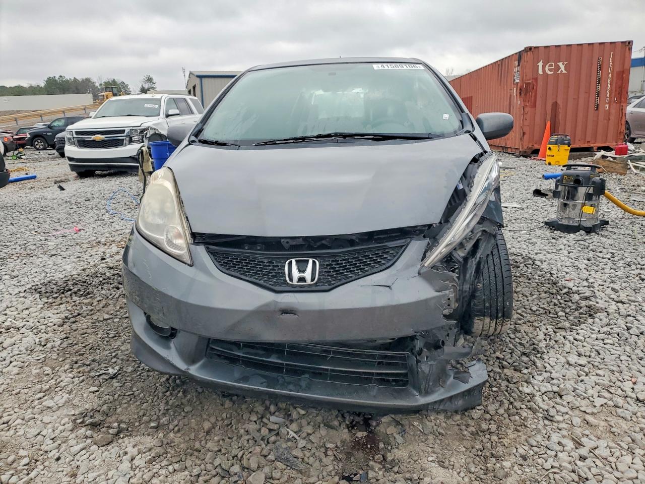 2011 Honda Fit Sport Gray vin: JHMGE8H63BS007764