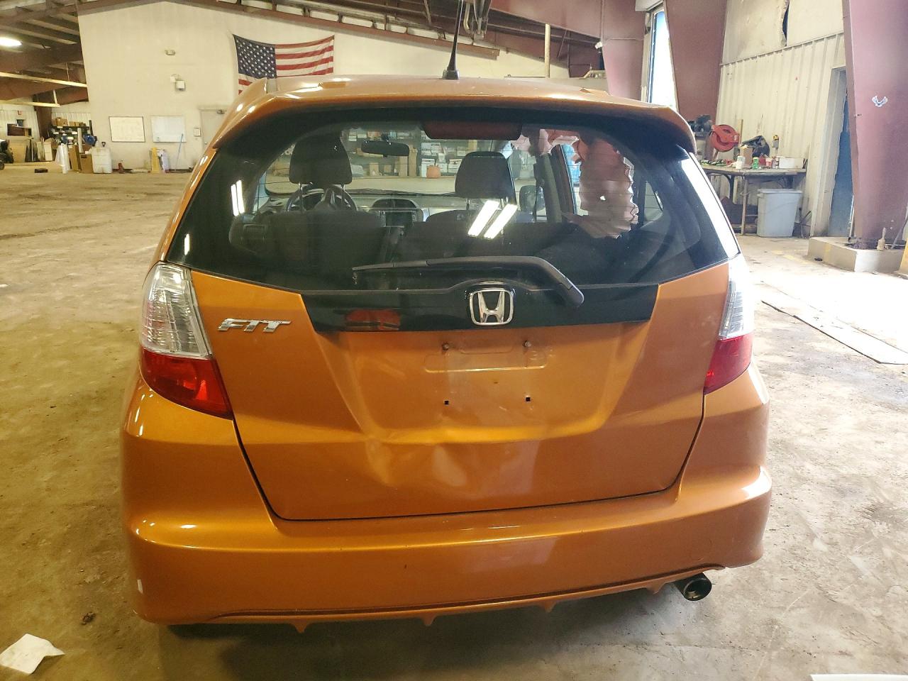 2011 Honda Fit Sport Orange vin: JHMGE8H63BS010003
