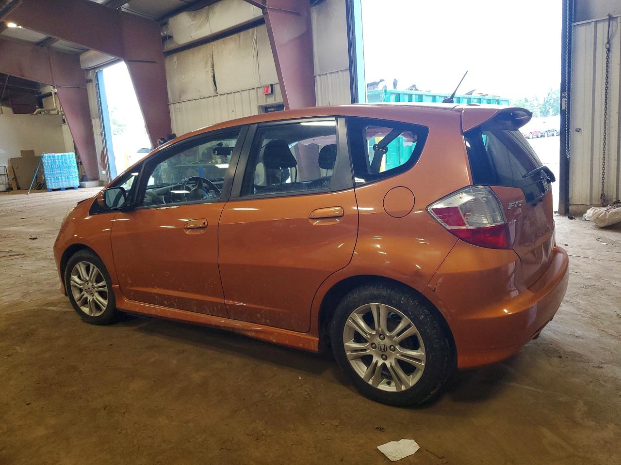 2011 Honda Fit Sport Orange vin: JHMGE8H63BS010003