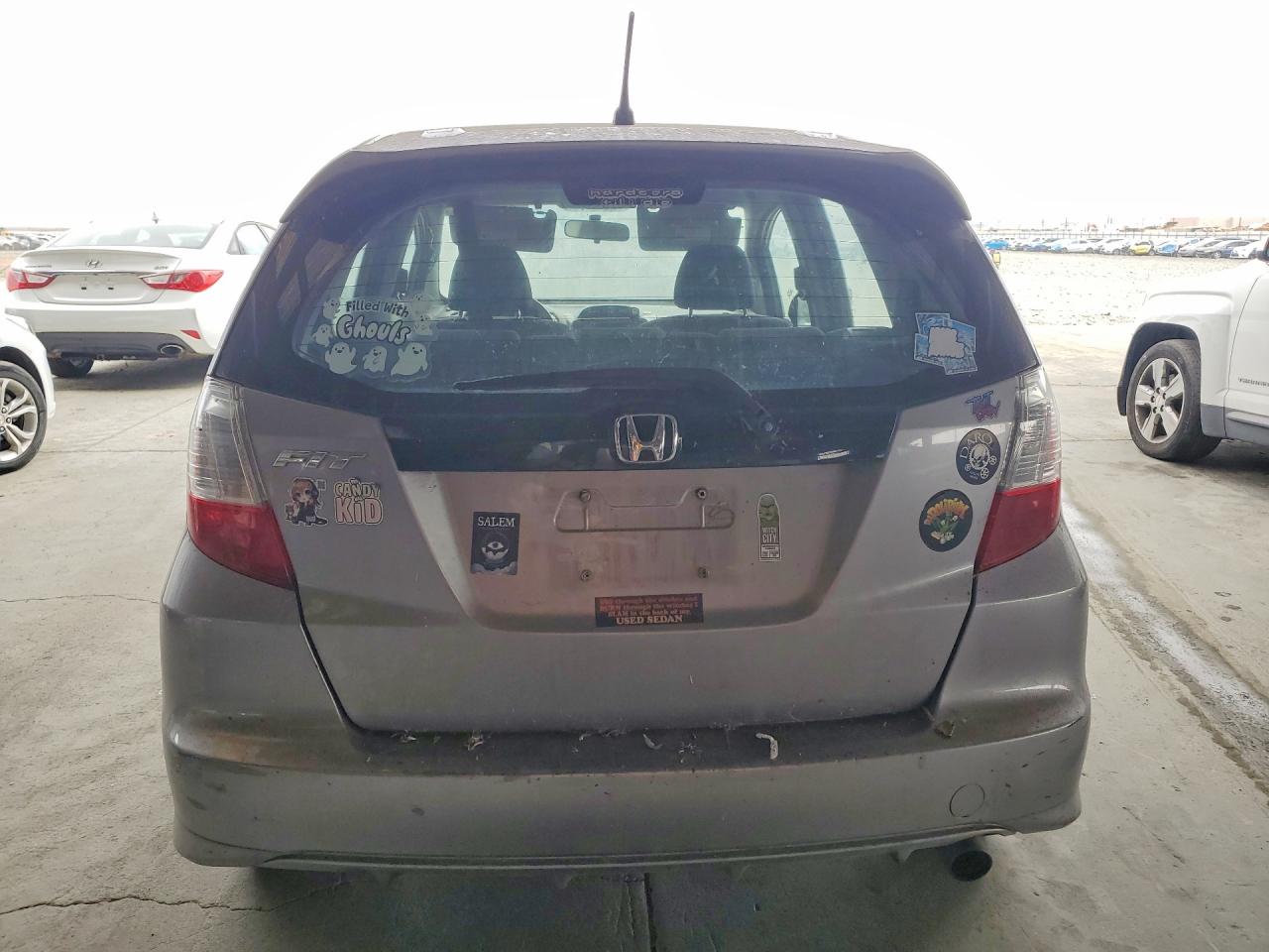 2010 Honda Fit Sport Silver vin: JHMGE8H64AS025804