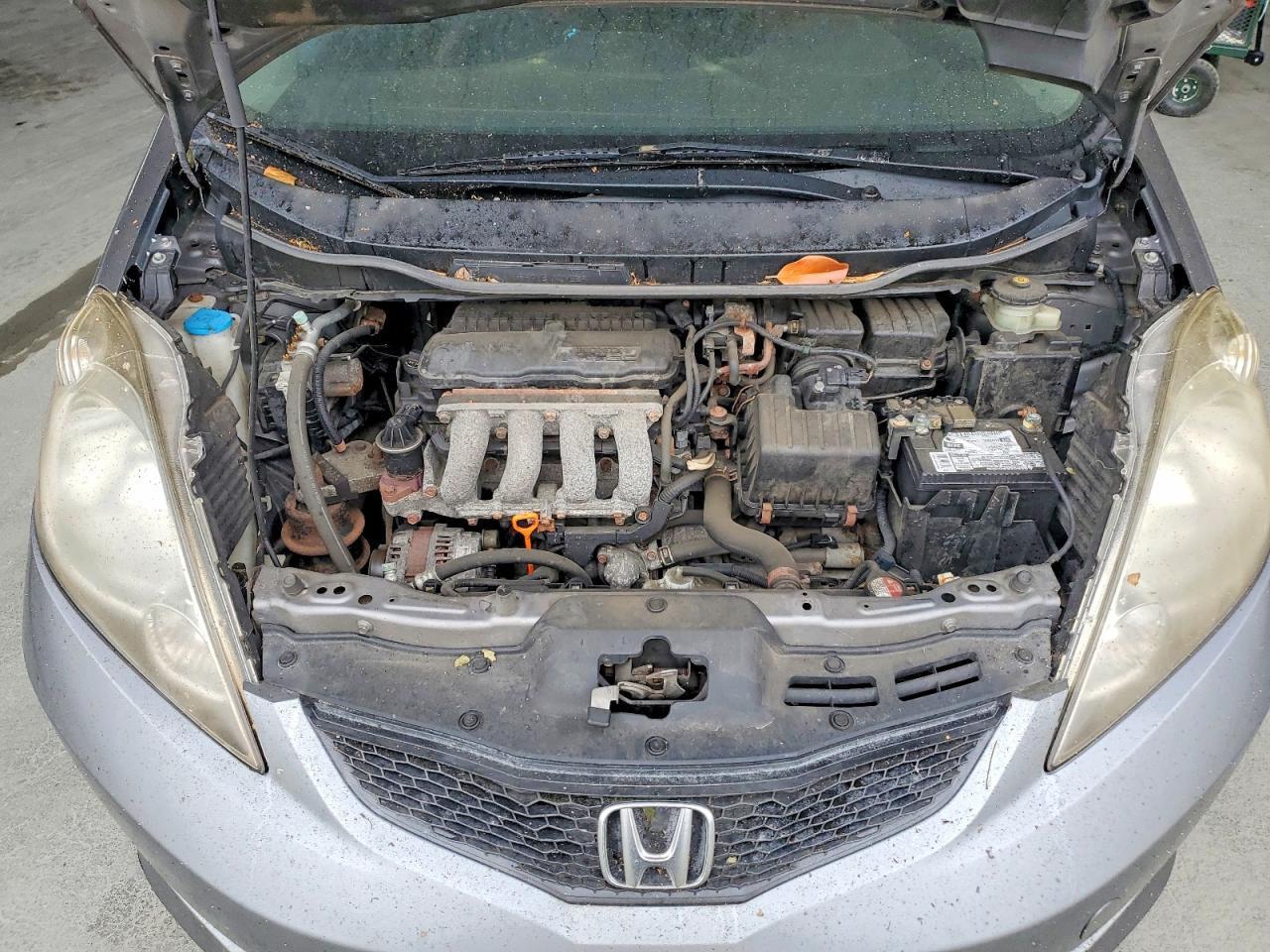 2010 Honda Fit Sport Silver vin: JHMGE8H64AS025804