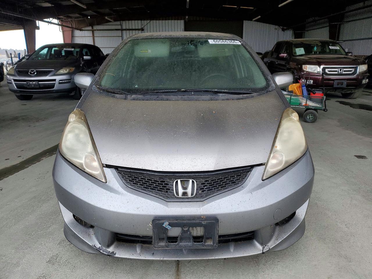2010 Honda Fit Sport Silver vin: JHMGE8H64AS025804