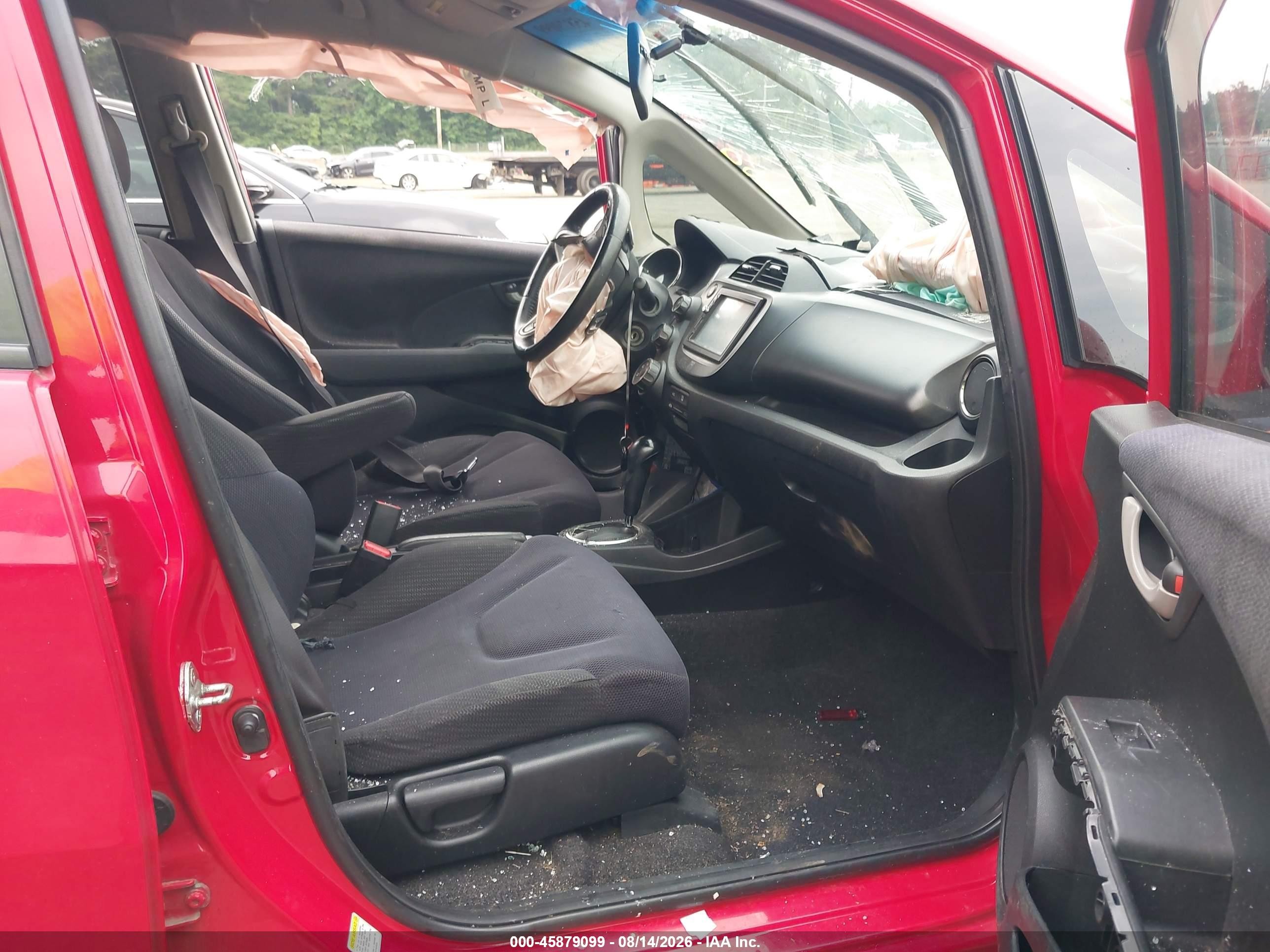 2012 Honda Fit Sport Red vin: JHMGE8H64CC013715