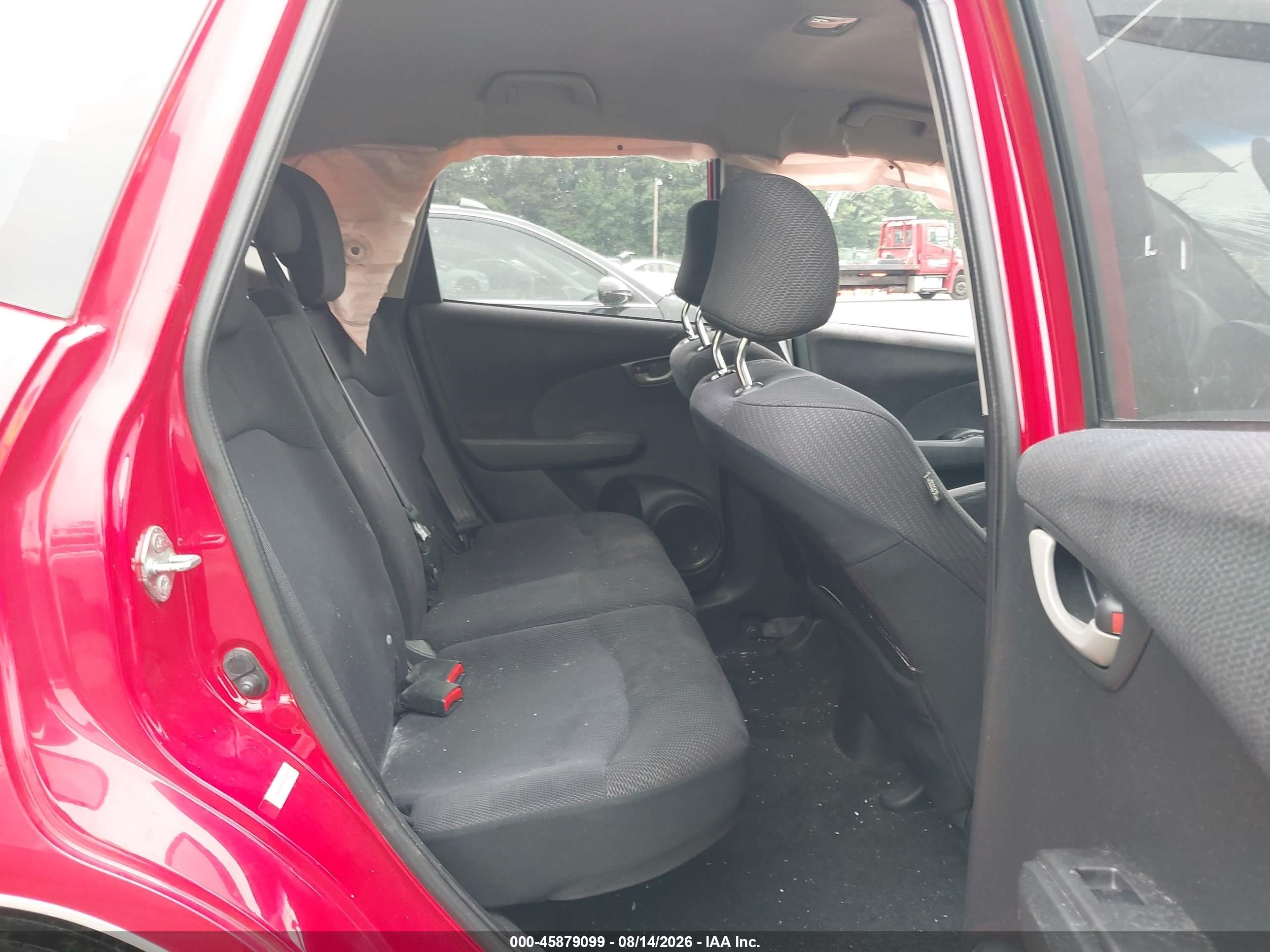 2012 Honda Fit Sport Red vin: JHMGE8H64CC013715