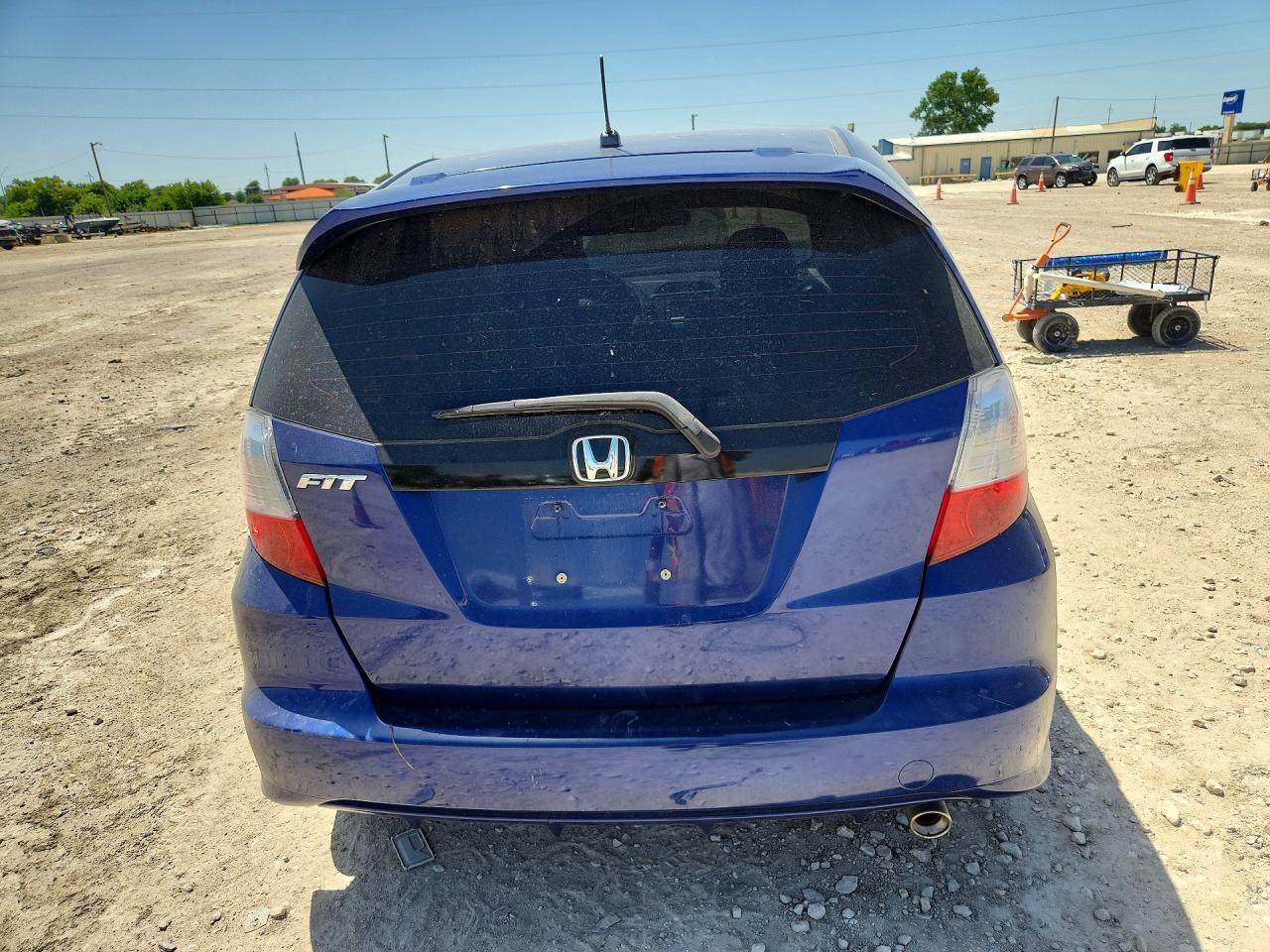 2013 Honda Fit Sport Blue vin: JHMGE8H64DC073611