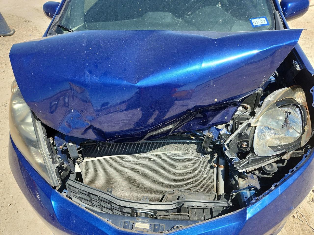 2013 Honda Fit Sport Blue vin: JHMGE8H64DC073611