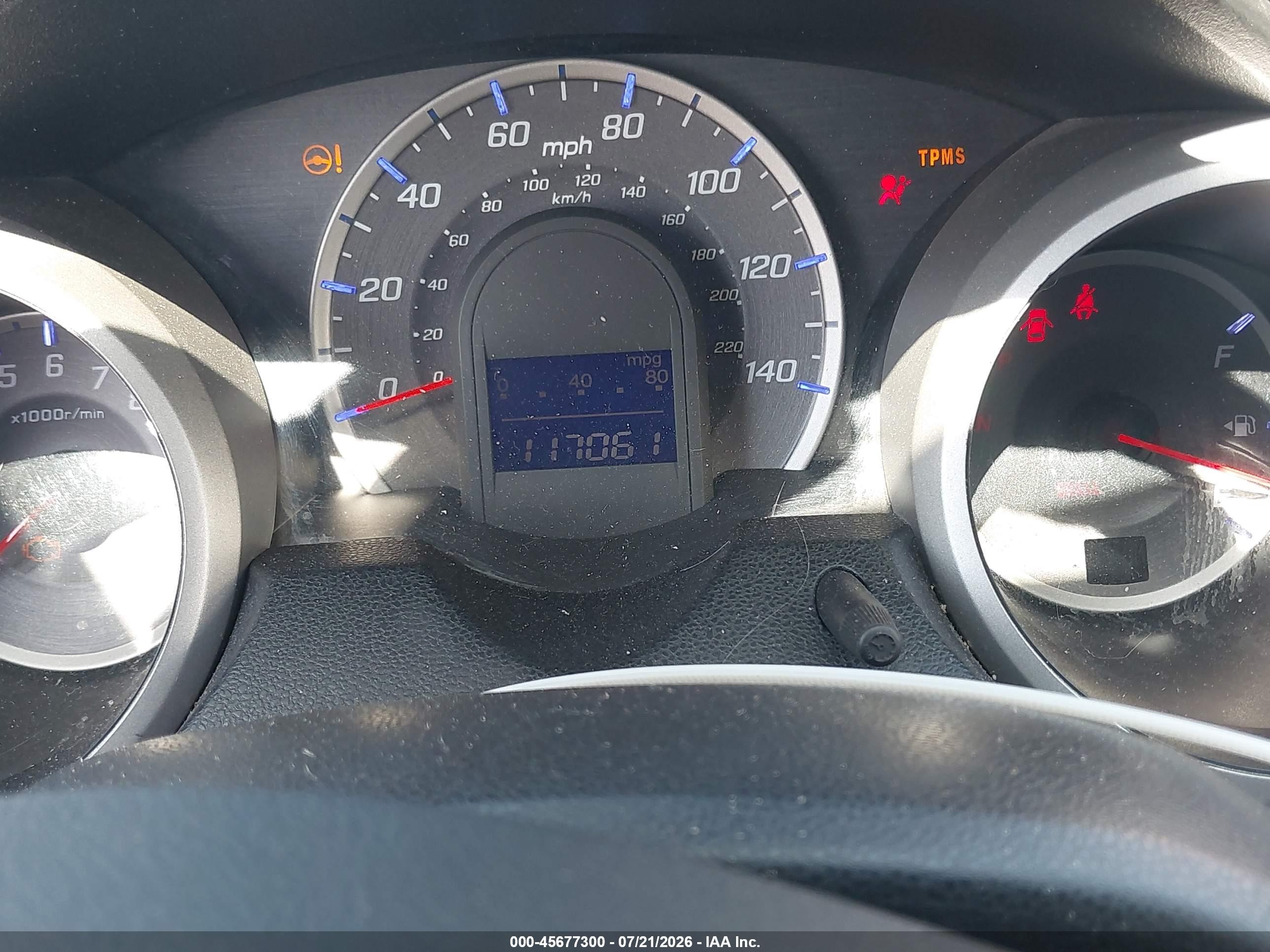 2010 Honda Fit Sport Blue vin: JHMGE8H65AC030505