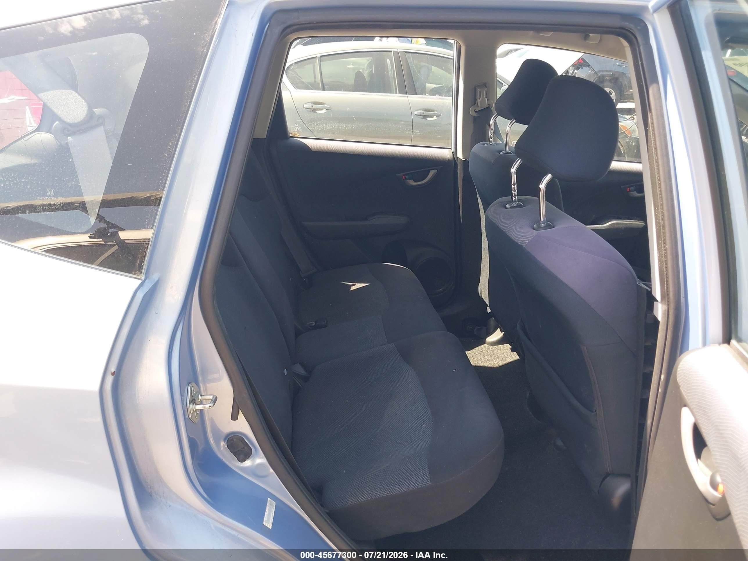 2010 Honda Fit Sport Blue vin: JHMGE8H65AC030505