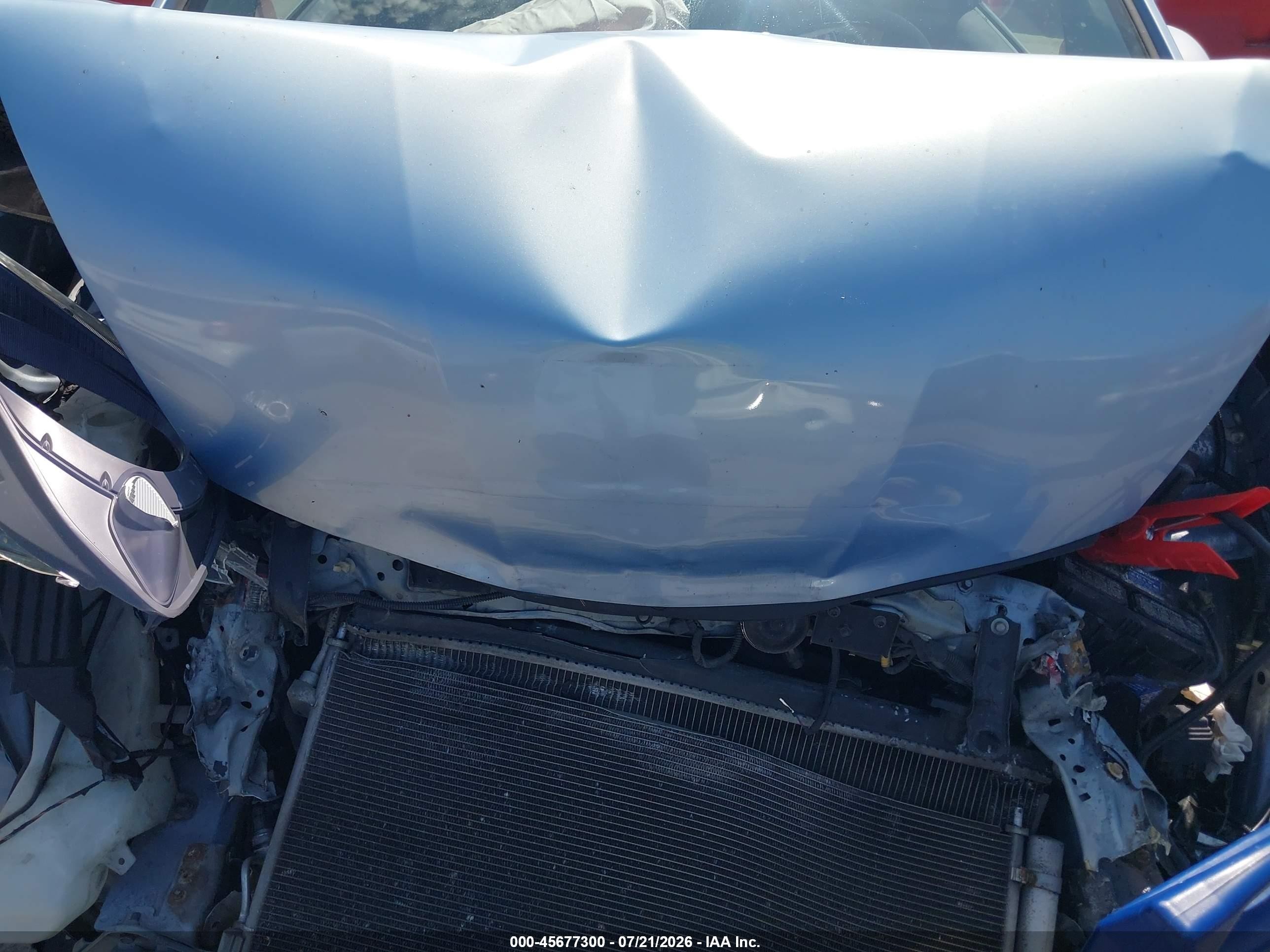 2010 Honda Fit Sport Blue vin: JHMGE8H65AC030505