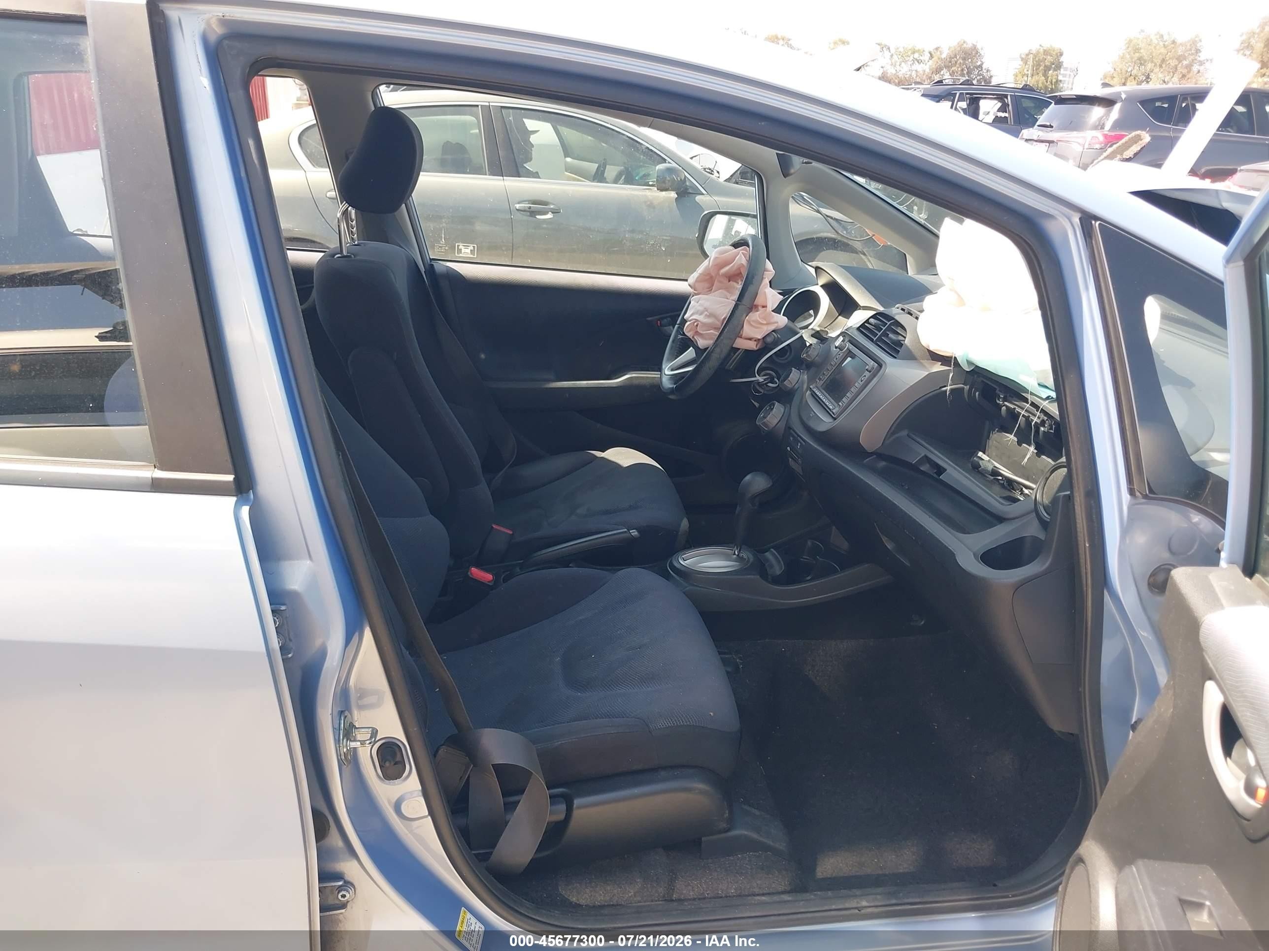 2010 Honda Fit Sport Blue vin: JHMGE8H65AC030505