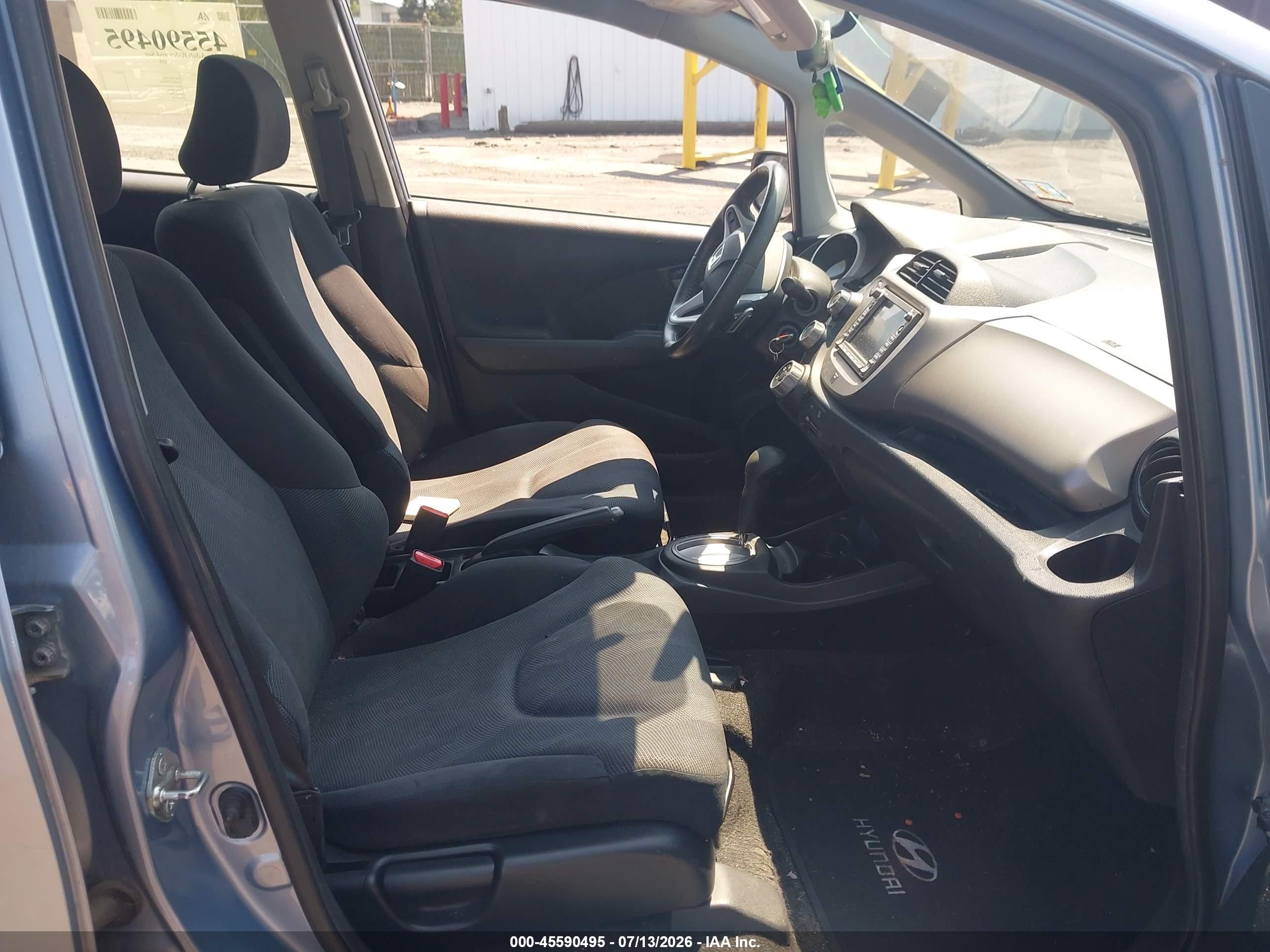 2011 Honda Fit Sport Light Blue vin: JHMGE8H65BC013091