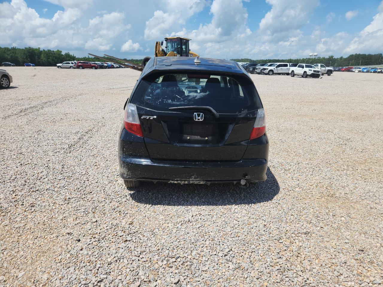 2011 Honda Fit Sport Black vin: JHMGE8H65BC016329