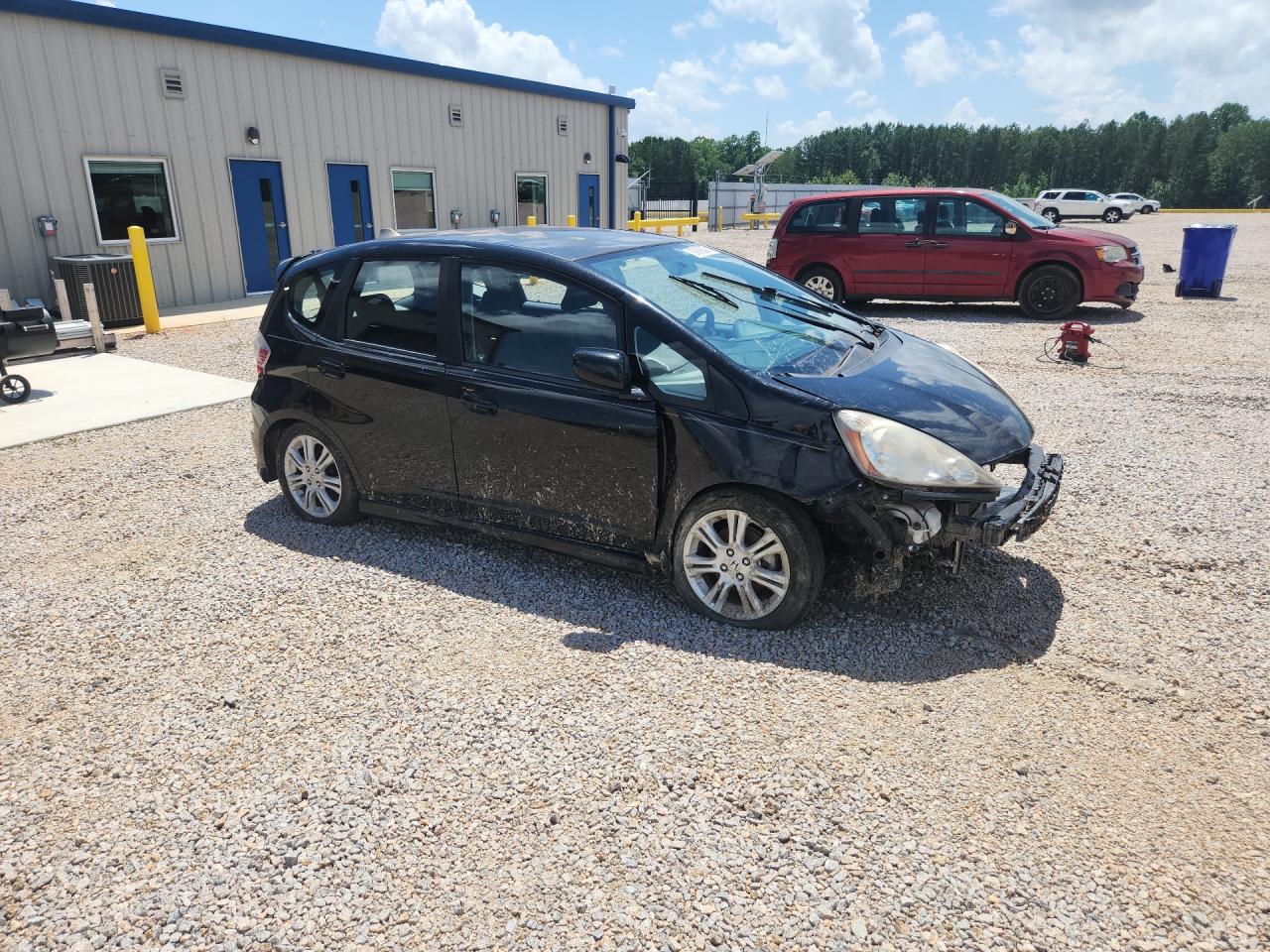 2011 Honda Fit Sport Black vin: JHMGE8H65BC016329
