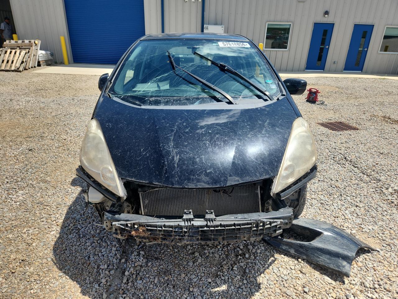 2011 Honda Fit Sport Black vin: JHMGE8H65BC016329