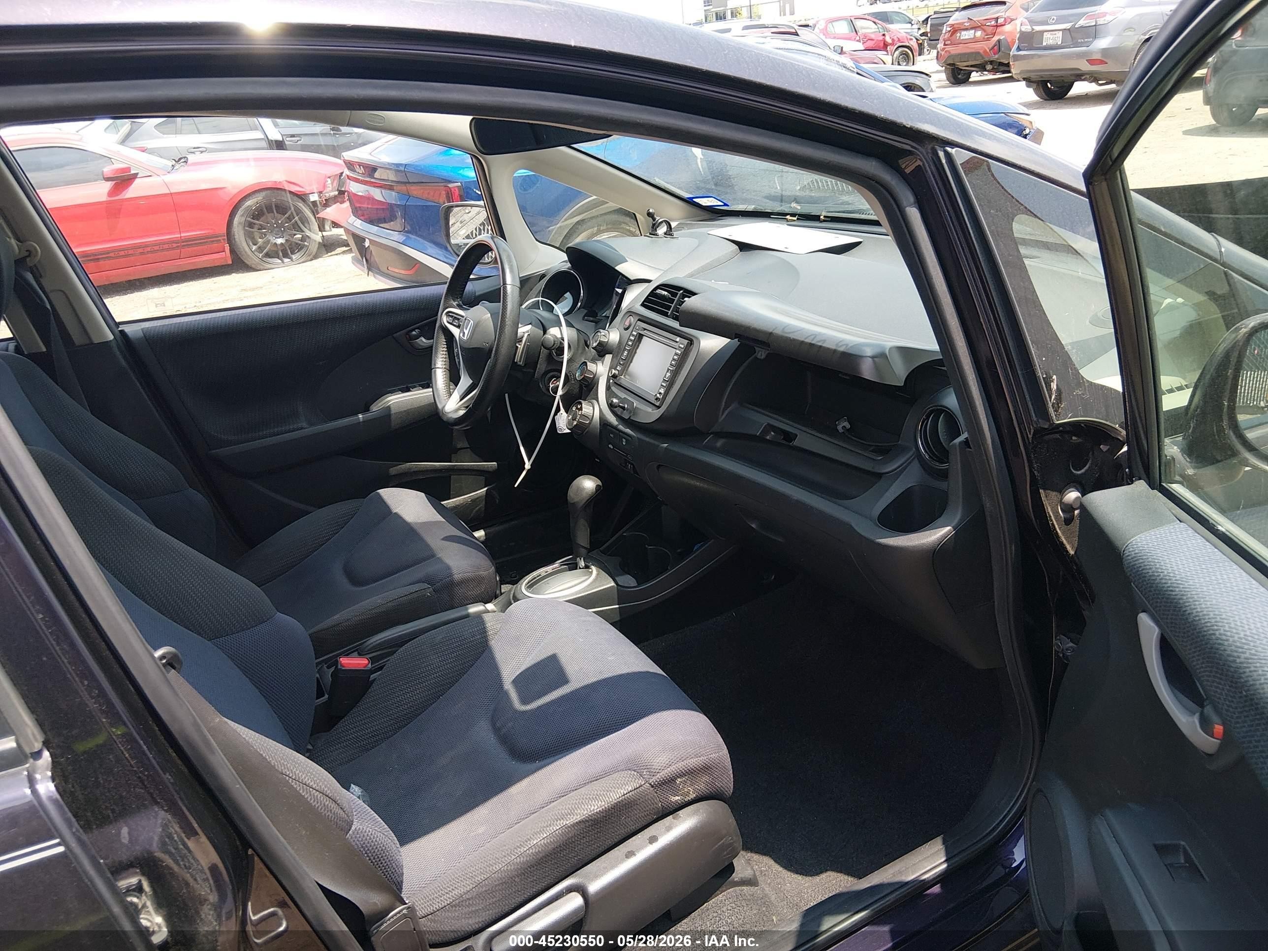 2013 Honda Fit Sport Purple vin: JHMGE8H65DC064481