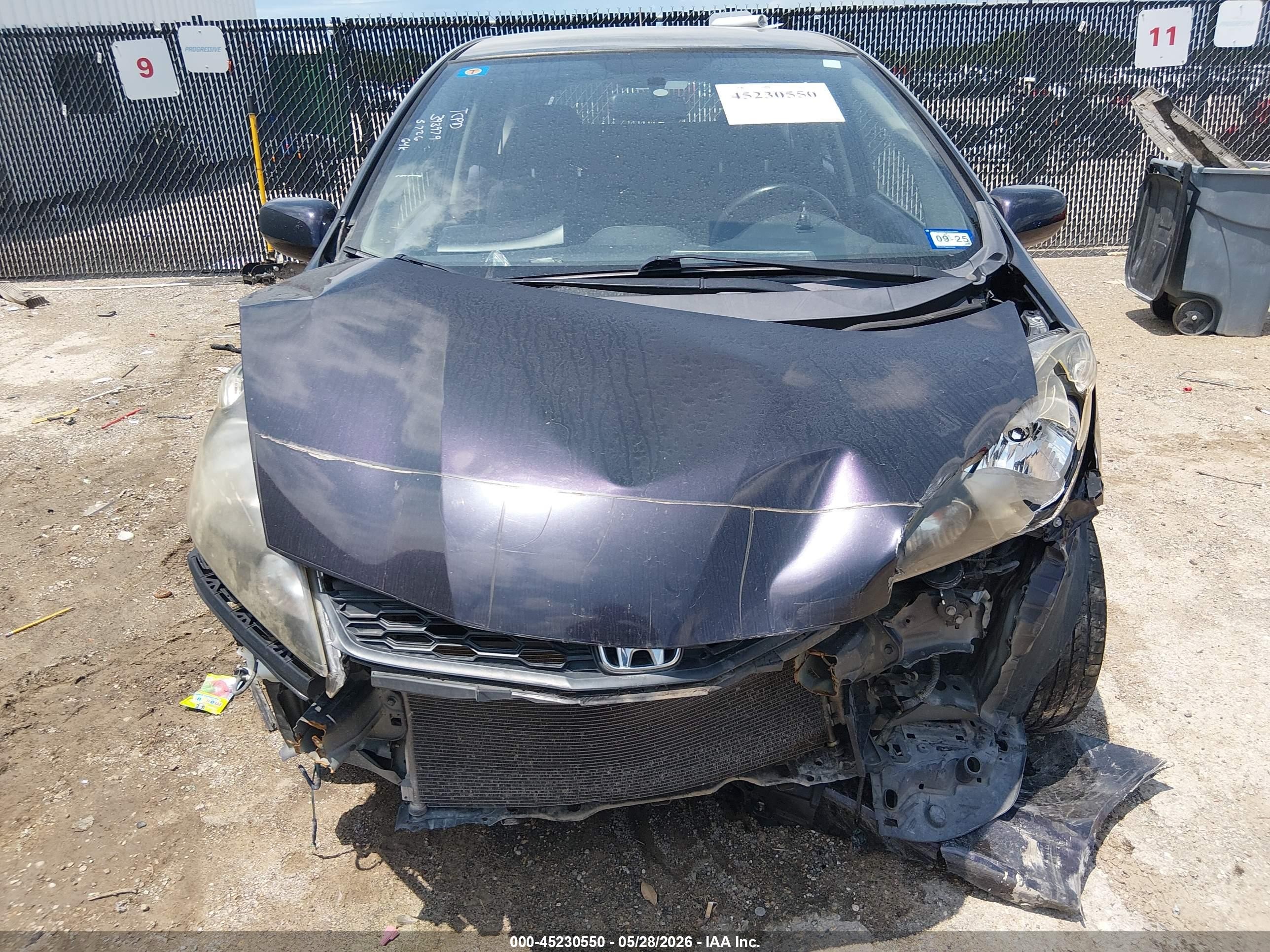 2013 Honda Fit Sport Purple vin: JHMGE8H65DC064481