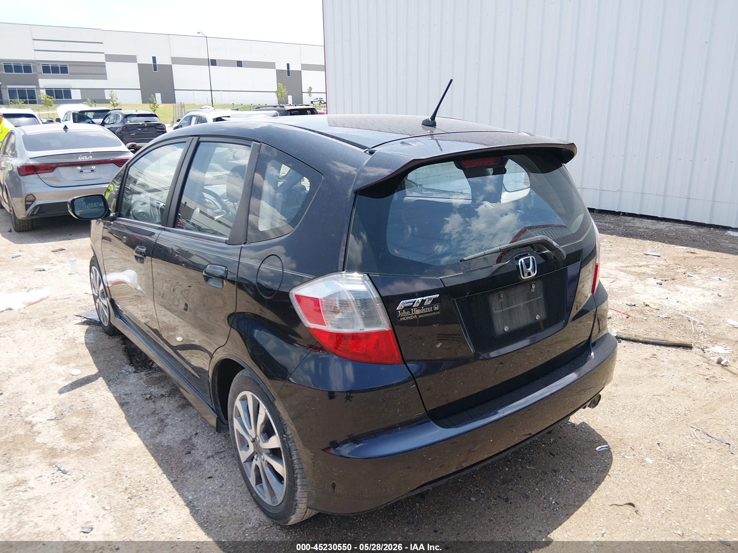 2013 Honda Fit Sport Purple vin: JHMGE8H65DC064481