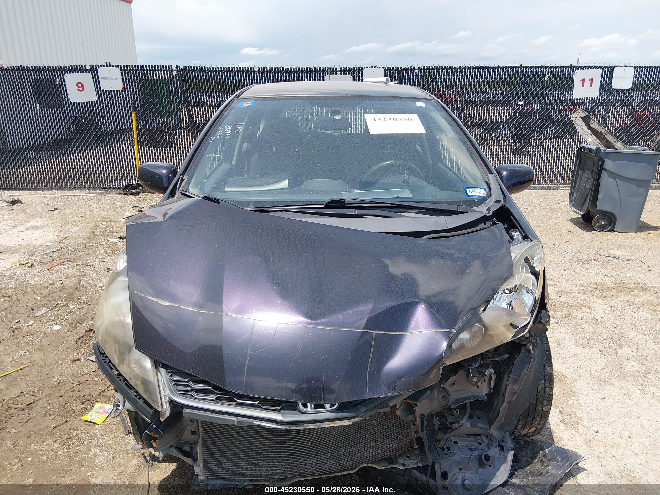 2013 Honda Fit Sport Purple vin: JHMGE8H65DC064481