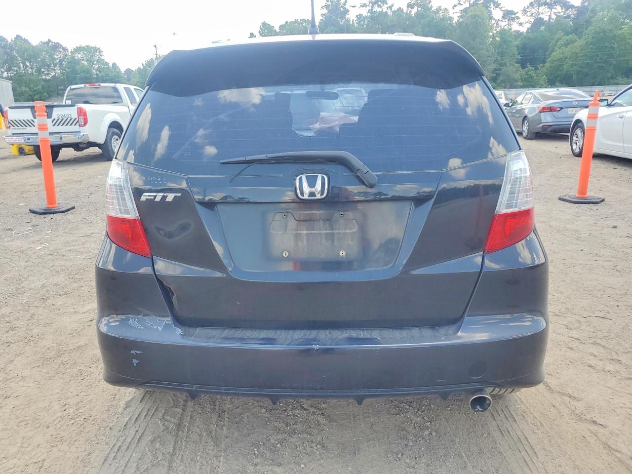2011 Honda Fit Sport Charcoal vin: JHMGE8H66BC002505