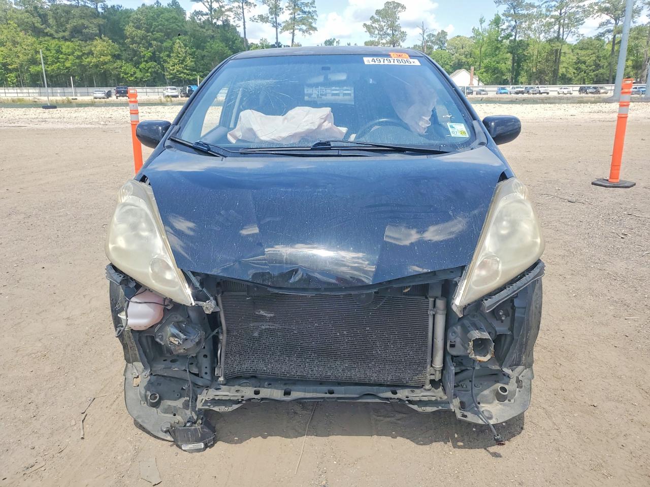 2011 Honda Fit Sport Charcoal vin: JHMGE8H66BC002505
