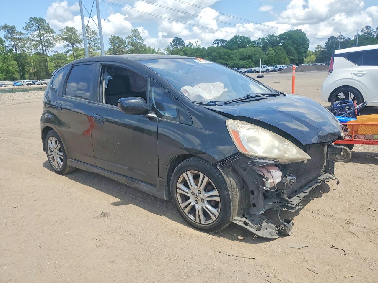 2011 Honda Fit Sport Charcoal vin: JHMGE8H66BC002505