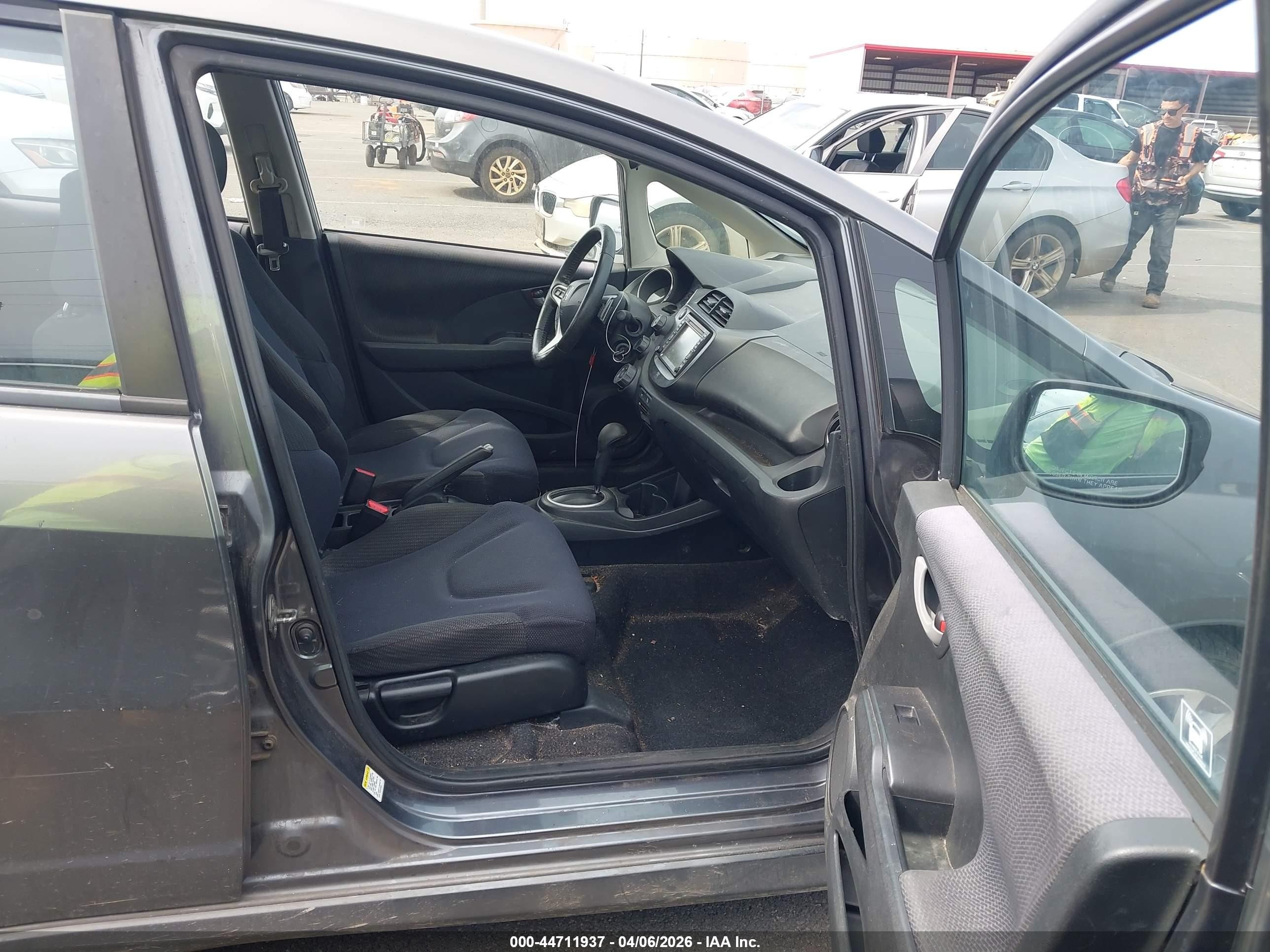 2012 Honda Fit Sport Gray vin: JHMGE8H66CC024554